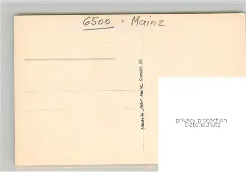 AK / Ansichtskarte Mainz_Rhein Prozession Mainz Rhein