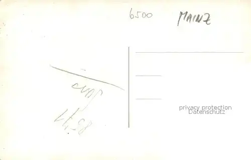 AK / Ansichtskarte Mainz_Rhein Ruinen Truemmer 1. Weltkrieg Mainz Rhein