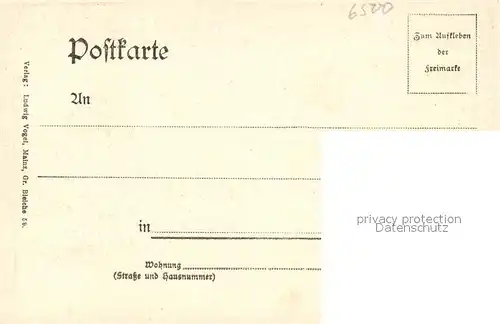 AK / Ansichtskarte Mainz_Rhein Stadtpanorama mit Dom Mainz Rhein