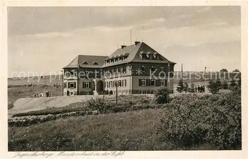 AK / Ansichtskarte Manderscheid_Eifel Jugendherberge Kupfertiefdruck Manderscheid Eifel