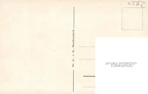 AK / Ansichtskarte Manderscheid_Eifel Panorama Blick vom Konstantinswaeldchen aus Burg Ruine Manderscheid Eifel