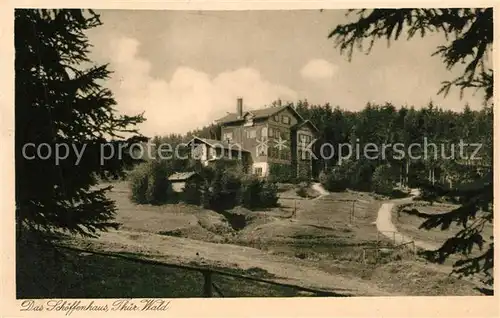 AK / Ansichtskarte Manebach Gasthaus Schoeffenhaus Manebach