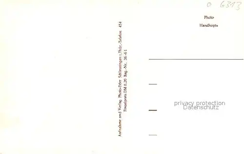 AK / Ansichtskarte Manebach Hotel Moosbach Manebach