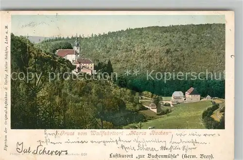 AK / Ansichtskarte Maria_Buchen Wallfahrtsort Kirche Maria Buchen