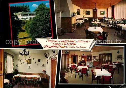 AK / Ansichtskarte Marktleuthen Pension Gaststaette Aulinger Haus Elisabeth Marktleuthen