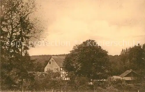 AK / Ansichtskarte Medebach Fachwerkhaus Panorama Medebach