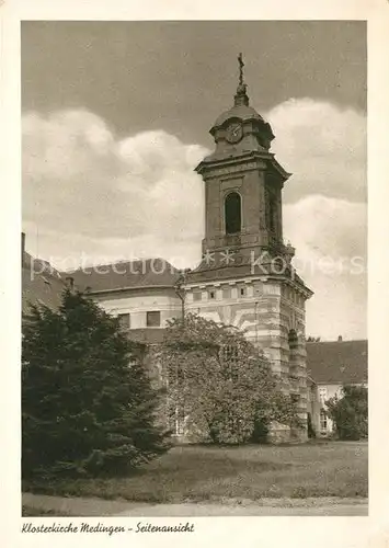AK / Ansichtskarte Medingen_Ottendorf Okrilla Klosterkirche Medingen