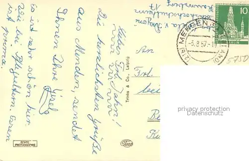 AK / Ansichtskarte Menden_Sauerland Rathaus Menden_Sauerland