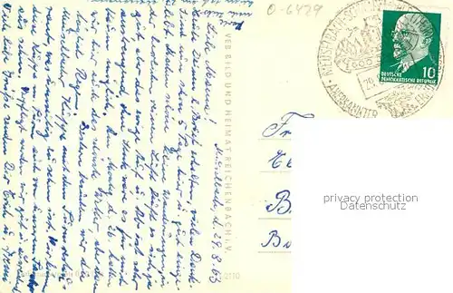 AK / Ansichtskarte Meuselbach Schwarzmuehle Bergbahn Cursdorf Warte Kuppe Meuselbach Schwarzmuehle