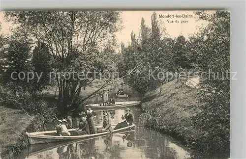 AK / Ansichtskarte Mondorf les Bains Vue du parc Mondorf les Bains