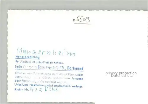 AK / Ansichtskarte Monzernheim Siedlung Wohnhaeuser Monzernheim