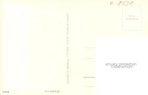 AK / Ansichtskarte Neu_Rehefeld Haus Bergfrieden im Winter Handabzug Neu_Rehefeld