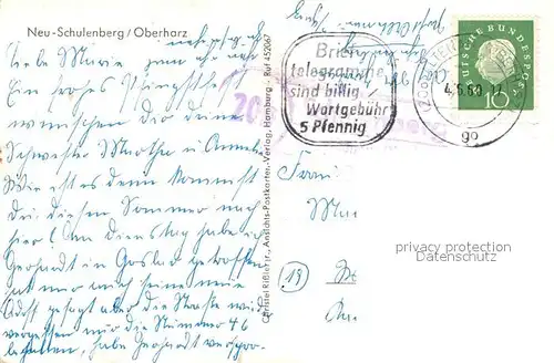 AK / Ansichtskarte Neu_Schulenberg Panorama Neu_Schulenberg