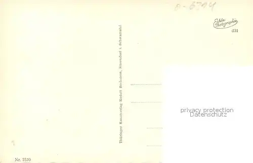 AK / Ansichtskarte Neustadt_Rennsteig Mahnmal Panorama Kirche Neustadt_Rennsteig