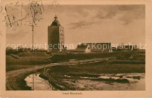 AK / Ansichtskarte Neuwerk_Cuxhaven_Nordseebad Leuchtturm Neuwerk_Cuxhaven