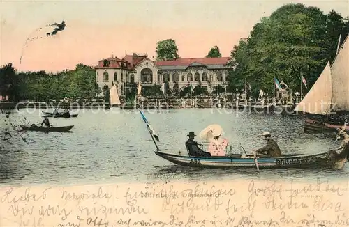 AK / Ansichtskarte Nuernberg Dutzendteich Nuernberg