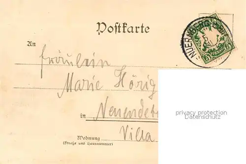 AK / Ansichtskarte Nuernberg Dutzendteich Nuernberg