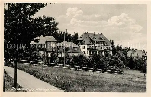 AK / Ansichtskarte Oberbaerenburg_Baerenburg Hotel Hermannshoehe Oberbaerenburg Baerenburg