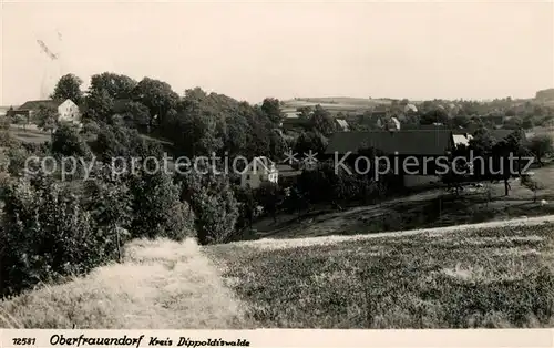 AK / Ansichtskarte Oberfrauendorf Landschaftspanorama Oberfrauendorf