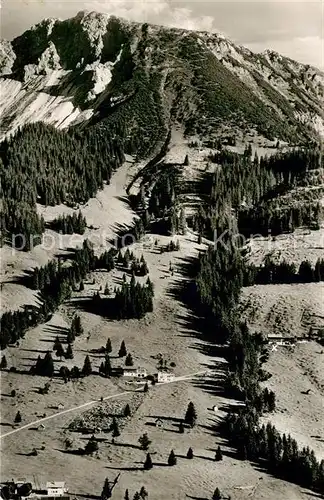 AK / Ansichtskarte Oberjoch Berghaus Iseler Fliegeraufnahme Oberjoch