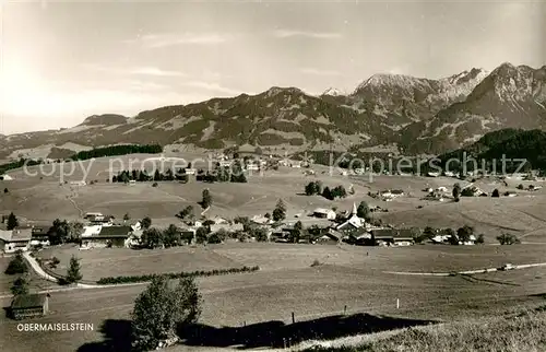 AK / Ansichtskarte Obermaiselstein Panorama Obermaiselstein