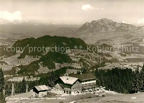 AK / Ansichtskarte Oberstdorf Alpenhotel Schoenblick  Oberstdorf