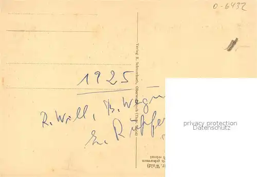 AK / Ansichtskarte Oberweissbach Froebelturm Oberweissbach