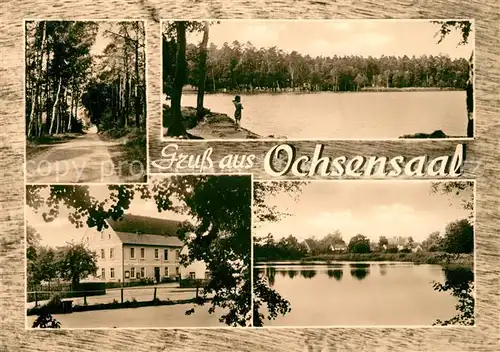 AK / Ansichtskarte Ochsensaal Gasthof Froehlich FDGB Vertragshaus Ochsensaal