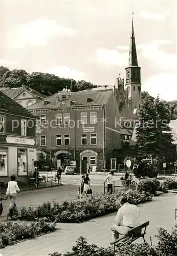 AK / Ansichtskarte Oderberg_Mark Blick zum Markt Oderberg Mark