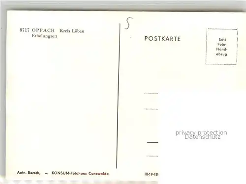 AK / Ansichtskarte Oppach Panorama Oppach