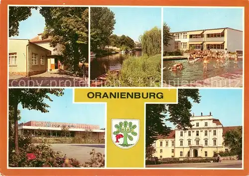 AK / Ansichtskarte Oranienburg Gaststaette Sonnenburg Schloss Kinderkombinat Oranienburg