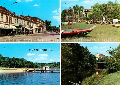 AK / Ansichtskarte Oranienburg Bad Lehnitzsee Havel Kindergarten Strasse des Friedens Oranienburg