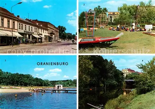 AK / Ansichtskarte Oranienburg Bad Lehnitzsee Havel Kindergarten Strasse des Friedens Oranienburg