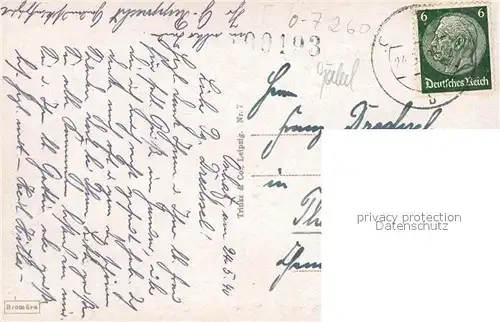 AK / Ansichtskarte Oschatz Hindenburgplatz Oschatz