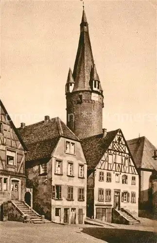 AK / Ansichtskarte Ottweiler Altstadt Alter Turm Ottweiler