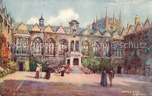 AK / Ansichtskarte Oxford_Oxfordshire Briel Coll Oxford Oxfordshire