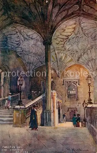 AK / Ansichtskarte Oxford_Oxfordshire Crist Hall Oxford Oxfordshire