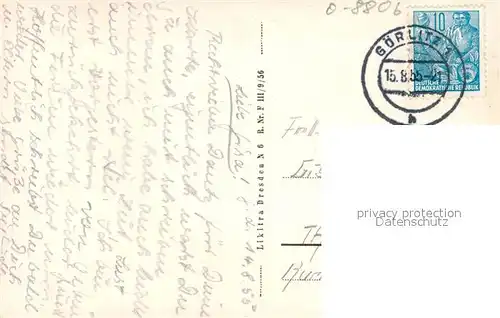 AK / Ansichtskarte Oybin Autobushaltestelle am Berg Oybin