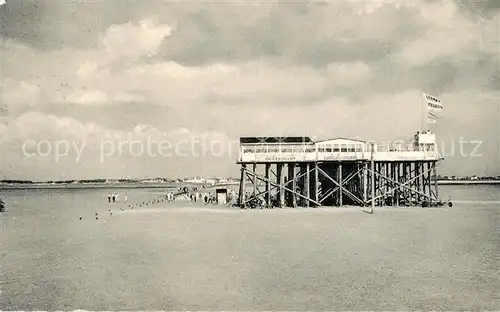 AK / Ansichtskarte Peter Ording_St Arche Noah Strand Peter Ording_St
