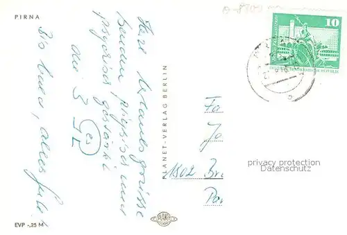 AK / Ansichtskarte Pirna Marktplatz Pirna