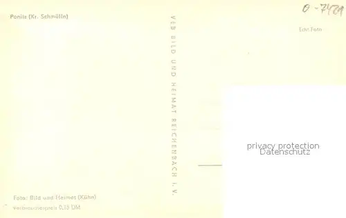 AK / Ansichtskarte Ponitz Panorama  Ponitz