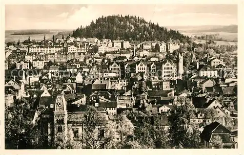 AK / Ansichtskarte Poessneck Panorama Poessneck