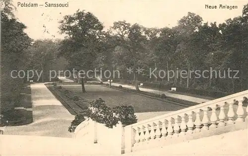 AK / Ansichtskarte Potsdam Sanssouci Neue Anlagen Potsdam
