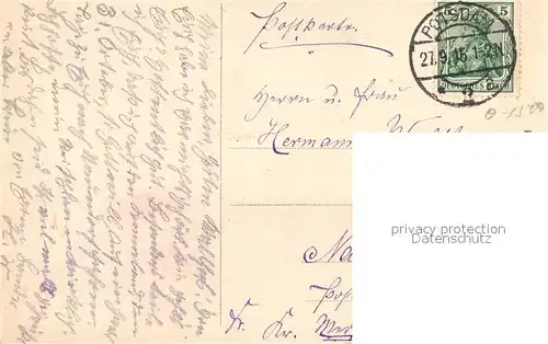 AK / Ansichtskarte Potsdam Sanssouci Neue Anlagen Potsdam