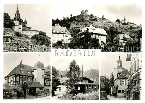 AK / Ansichtskarte Radebeul Ortsansichten Burg Radebeul