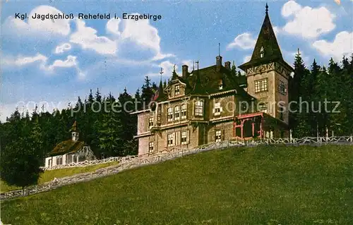 AK / Ansichtskarte Rehefeld Zaunhaus Jagdschloss Rehefeld Zaunhaus