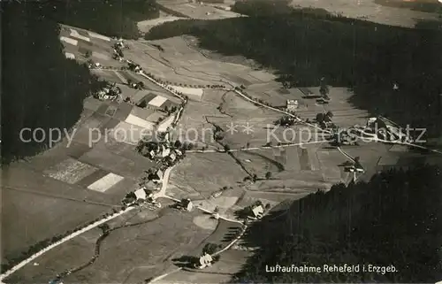 AK / Ansichtskarte Rehefeld Zaunhaus Fliegeraufnahme Rehefeld Zaunhaus