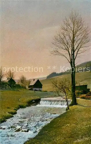 AK / Ansichtskarte Rehefeld Zaunhaus Landschaftspanorama Vorfruehlingsstimmung Erinnerungskarte Sportheim Jaegerhof Photochromie Serie III Nr. 128 Rehefeld Zaunhaus