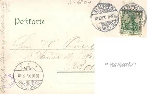 AK / Ansichtskarte Reschwitz Panorama Reschwitz