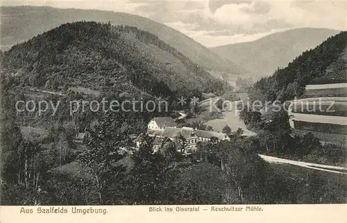 AK / Ansichtskarte Reschwitz Gissratal Reschwitzer Muehle Reschwitz